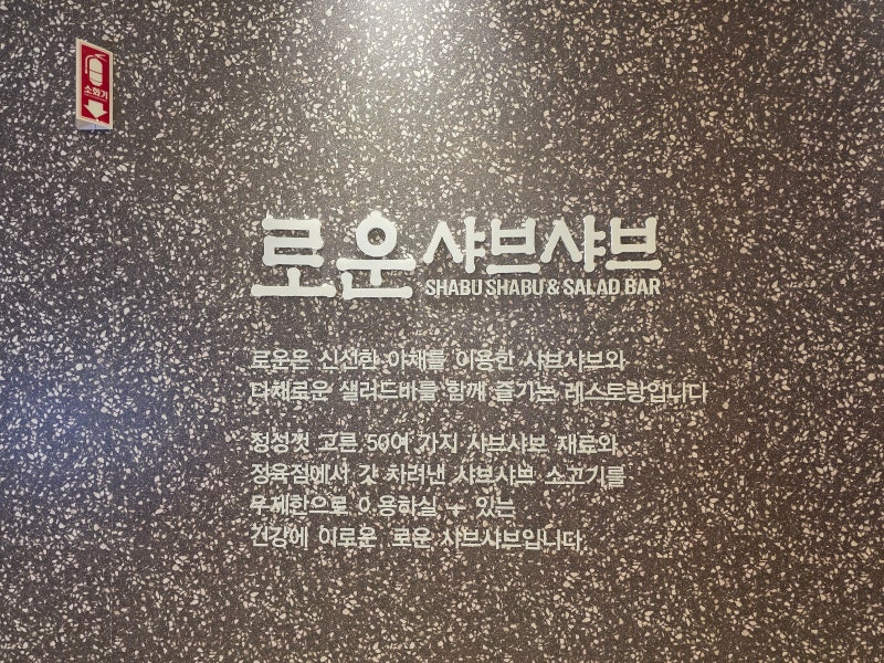 인덕원샤브샤브 평촌 로운샤브샤브 주말디너 월남쌈부터 샐러드바까지 둘이 제대로 먹고 온....