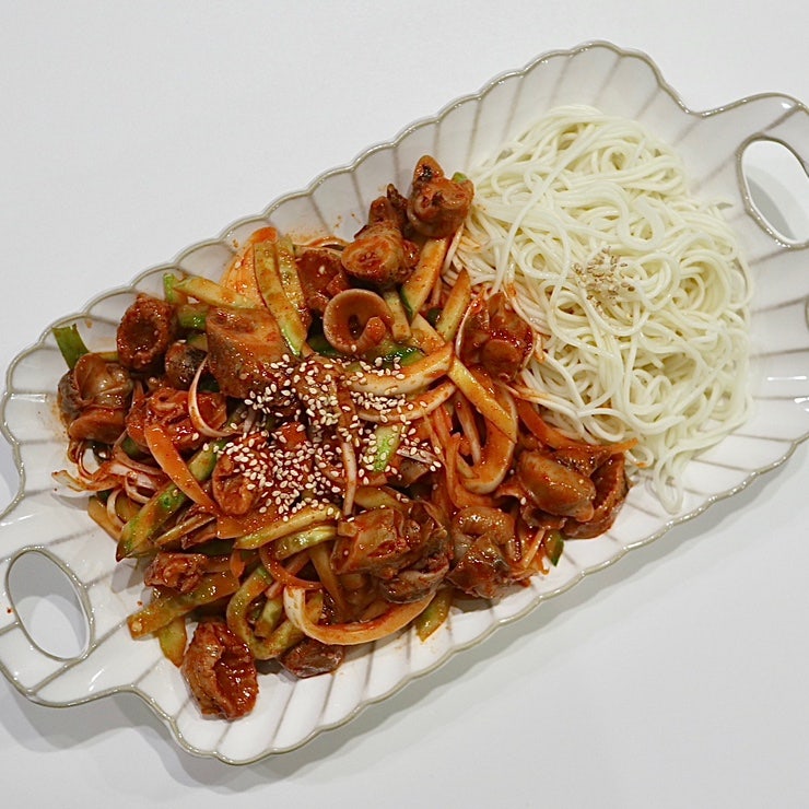 류수영 골뱅이무침 레시피로 정착! 매콤달콤 술안주 소면무침 양념장