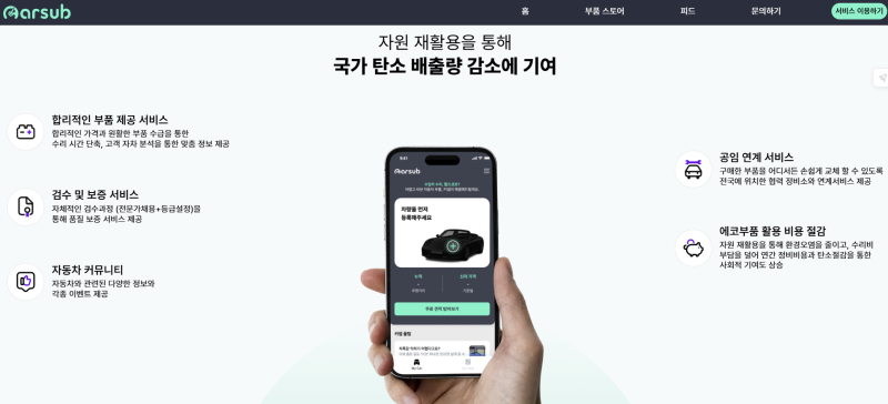 수입차 부품값 60%저렴하게? AI가 내 차에 맞는 중고 부품을 찾아 폐차장과 직거래 연결해 준....