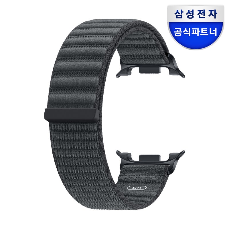 갤럭시 워치 8-9 스트랩 삼성 정품 패브릭 밴드 블랙 3개월 실사용 후기