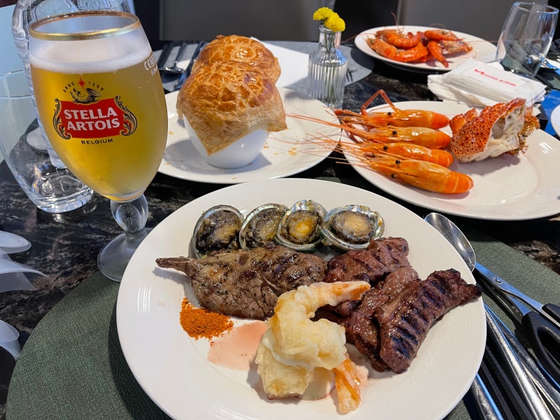 해운대 맛집 프리미엄 씨푸드 뷔페 마키노차야 블루 엘시티점 솔직후기