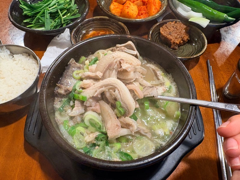[강남/선릉] 농민백암순대본점, 고기가득 잡내없는 근본 순대국밥 내돈내산