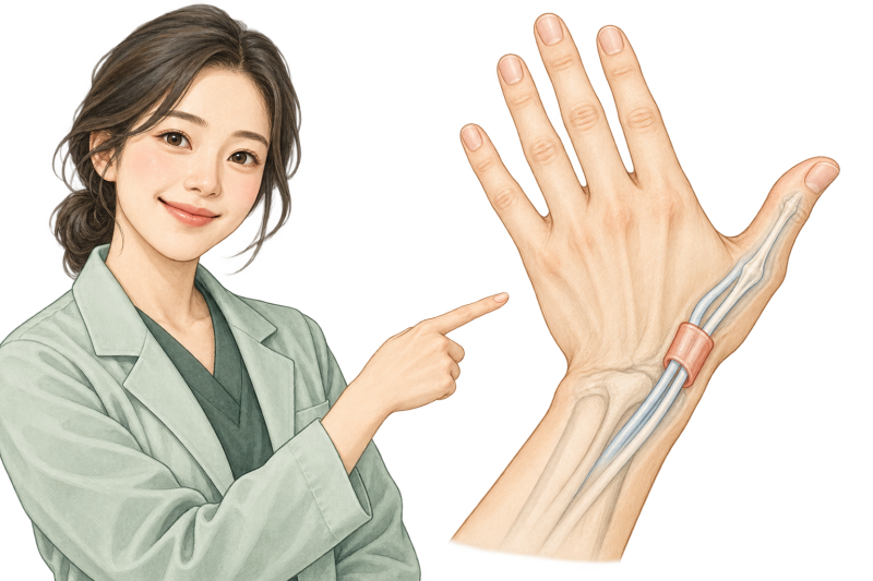 수원 손목포착건초염, 엄지 쪽 손목이 찌릿하게 아프다면?