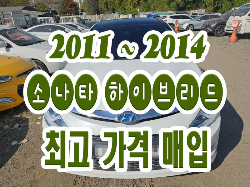 YF소나타 하이브리드 미션고장 폐차 이야기!!