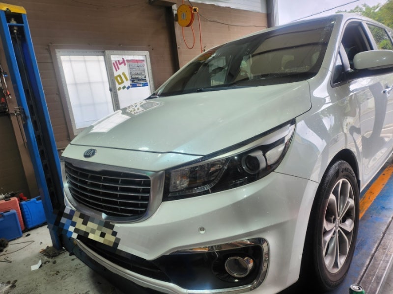 [SY모터스 정비기] 기아 올 뉴 카니발 타이어 교체 및 순정 TPMS 센서 1대분 교환 작업