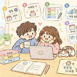 [민은집 자산기록 #5] 신혼부부 가계부 엑셀 양식 공유:10년 장기플랜이 된 내 집 마련