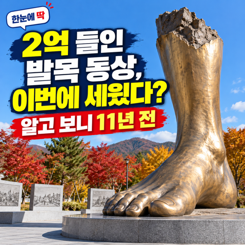 지뢰 사고 뒤 ‘2억짜리 발목 동상’? SNS서 퍼진 사진, 확인해보니