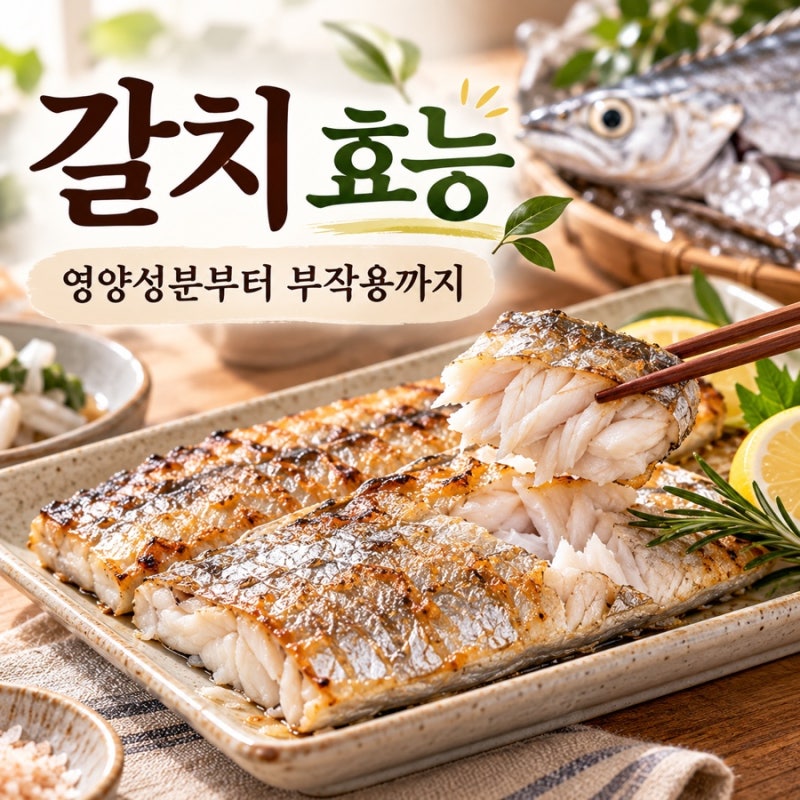 갈치효능 5가지, 가을 제철 갈치 영양성분부터 부작용·손질법·보관법까지