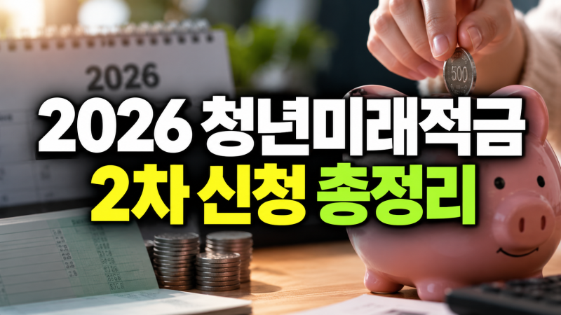 청년미래적금 2차 신청 기간 방법 가입조건 청년도약계좌 갈아타기
