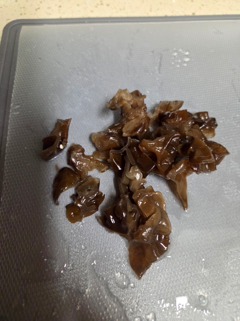 9개월 후기밥솥이유식 완밥치트키 목이버섯닭고기죽 목이버섯손질법 흑/백목이버섯 + 에버....