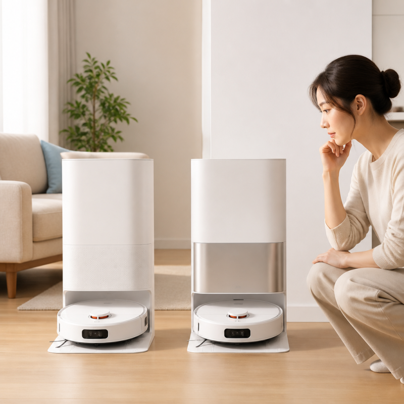 샤오미 물걸레청소기 W20과 X20 Pro 비교, 어떤 제품이 맞을까?