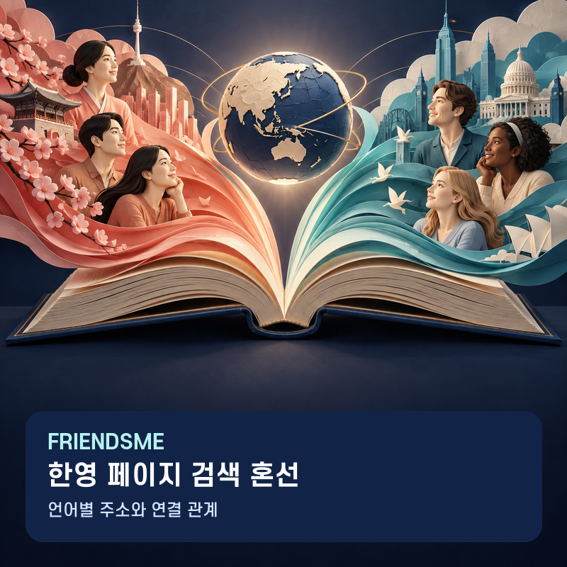 영문 페이지가 한국어 검색에 뜰 때, 번역문만 고쳐선 해결되지 않습니다