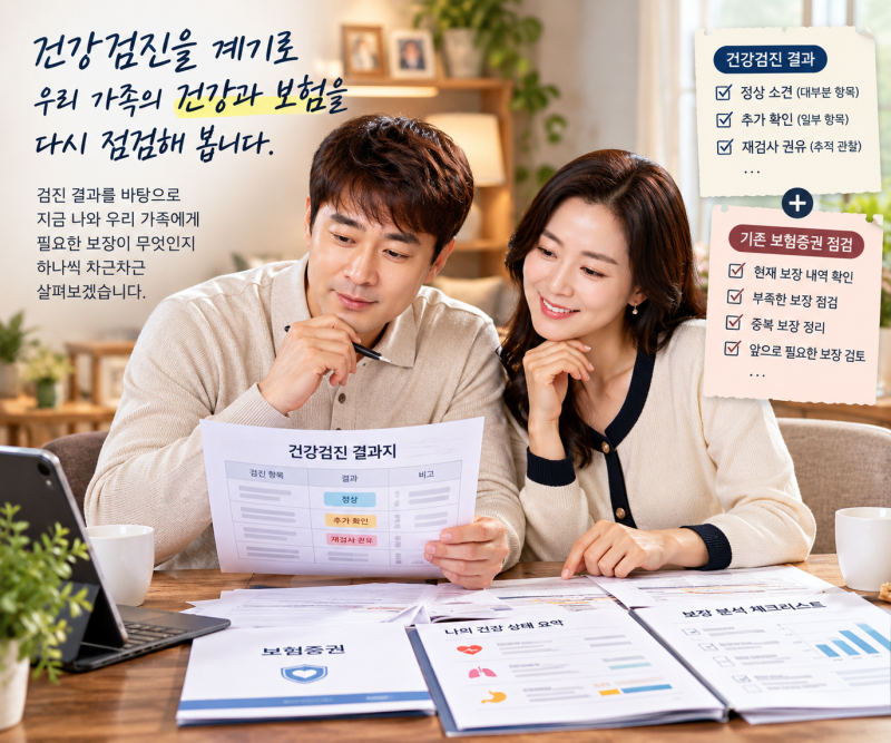 건강검진에서 이상 소견이 나왔다면｜보험 가입보다 먼저 내 보험에서 확인할 7가지