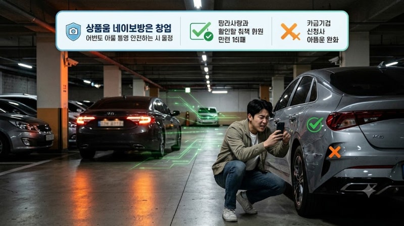 "긁고 그냥 갔다고요?" 주차장 뺑소니(물피도주) 처벌 강화! 가해자 100% 잡아 수리비 뜯어내는....
