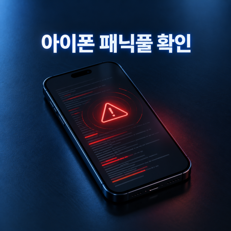 아이폰 패닉풀 확인부터 반복 재부팅 해결방법까지 순서대로 정리