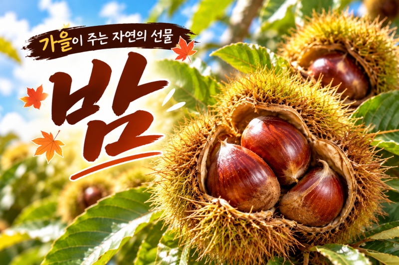 가을이잖아요, 그럼 밤이죠! 직접 구매한 약단밤 이야기