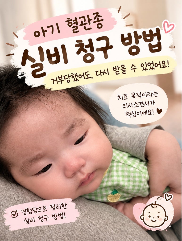 아기 혈관종 실비 청구 방법