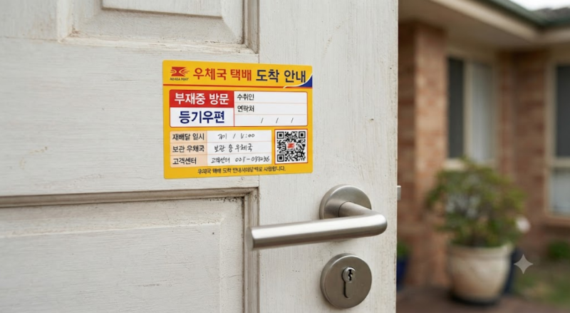 진짜 우체국 vs 가짜 사기 스티커 구별법! 신종 피싱 수법 총정리