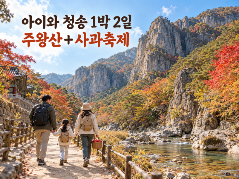 2026 청송사과축제 벌써 시작됐어요｜온라인 경품부터 아이와 청송 1박 2일 여행까지