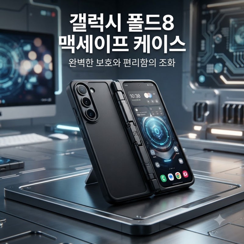 갤럭시Z 폴드8 케이스 실패 없이 고르는 법, 힌지 보호의 숨겨진 비밀
