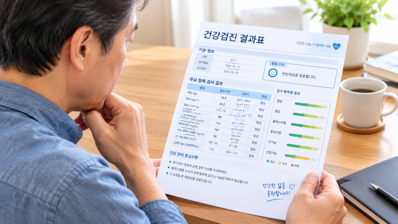 [4060 스마트 건강지능(HQ) 완벽 가이드] [8편] 건강검진 결과표 독해법 – 이상지질혈증과 간수....