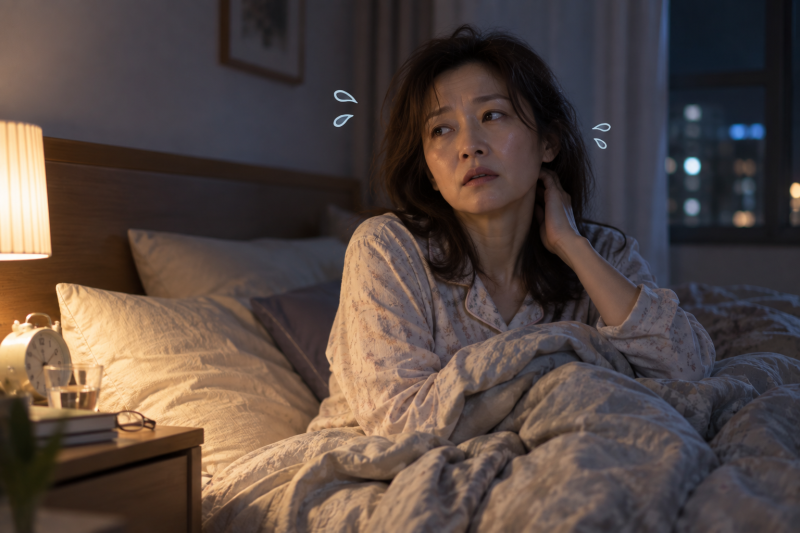 여자 갱년기 열감·수면장애 완화 방법