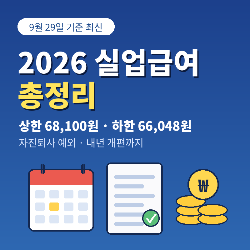 실업급여 월 198만 원, 내년엔 176만 원으로? 지금 받을 수 있는 금액 경우별 총정리