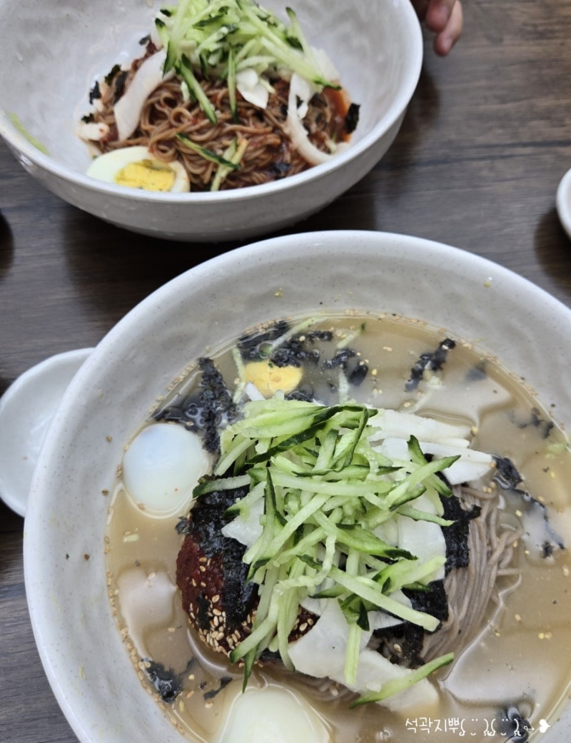 부산 사직구장 맛집 소문난 주문진 막국수｜내돈내산 가격 웨이팅 주차 후기