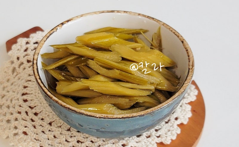 샐러리 장아찌 만들기 혈당 걱정 없는 저당 장아찌 간장 비율과 보관법
