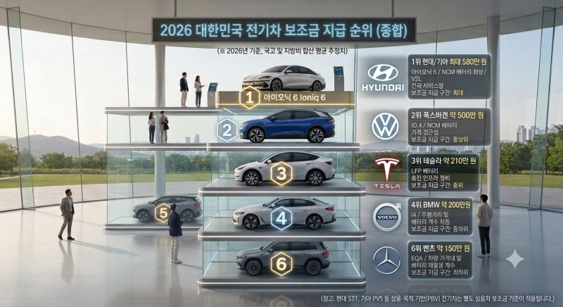 2026년 전기차 보조금 잔여 현황 및 2027년 개편안 총정리 (기름값 상승 & 전기차 할인 정보)