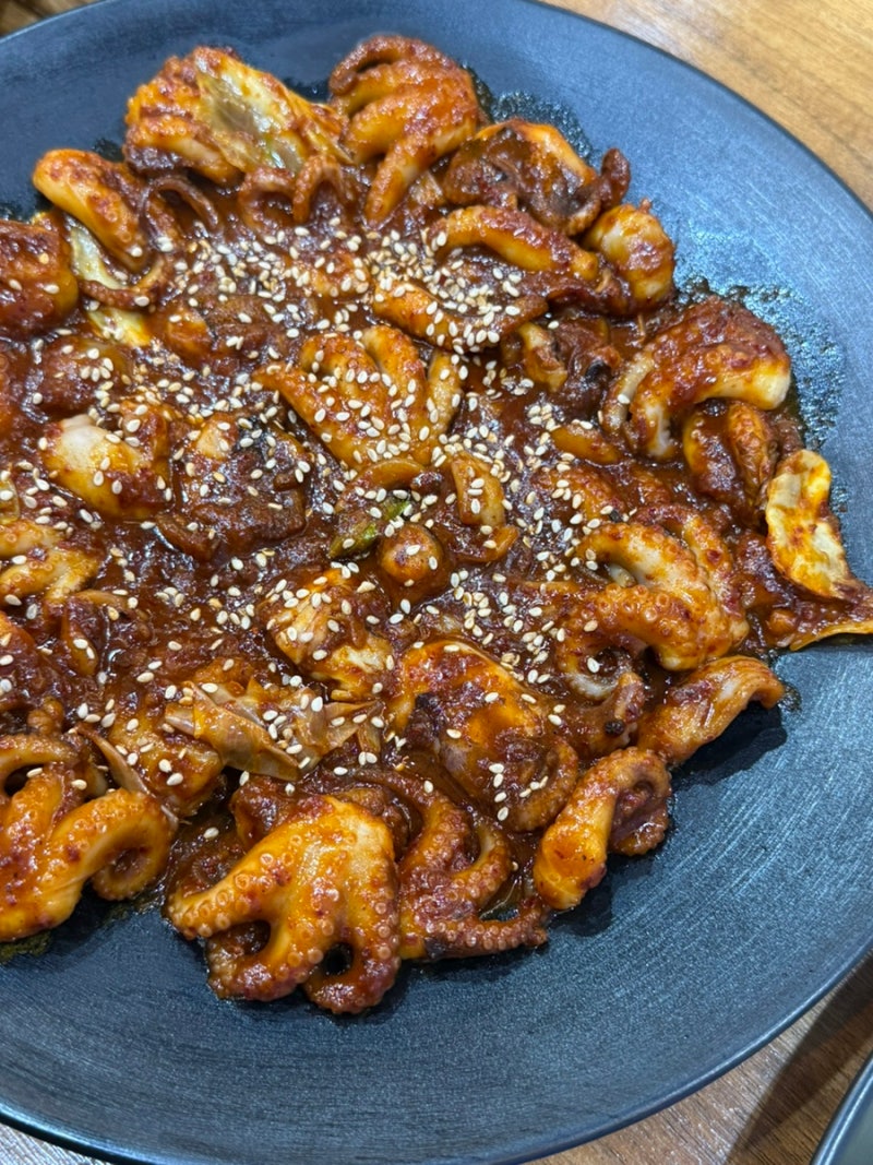 속초교동맛집 속초쭈꾸미 불향 가득 쭈꾸미볶음