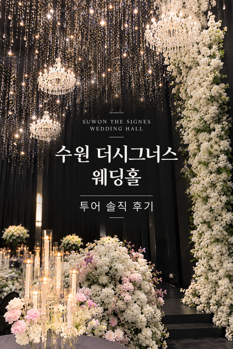 W1. 수원 더시그너스 웨딩홀 리뉴얼 솔직 후기｜계약 후 취소(2027년 하반기 견적공유O, 계약X)
