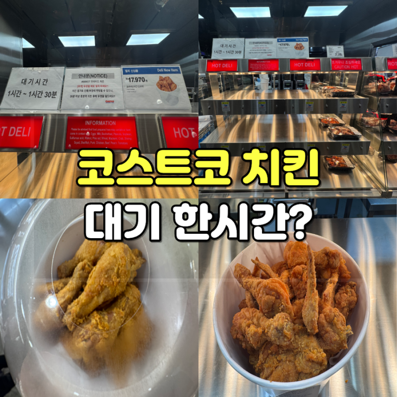 코스트코 ‘이렇게까지 기다려야 하나?’ 매번 1시간씩 줄 서는 가성비 치킨후기