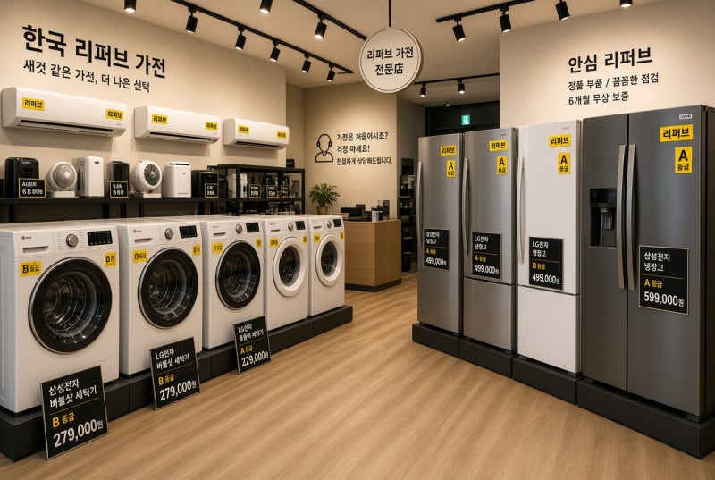 리퍼브 가전 구매 시 체크할 5가지