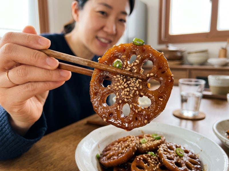 연근 그냥 조리면 난리 남... 쓴맛 싹 빼고 아삭쫀득한 백종원 연근조림 수칙