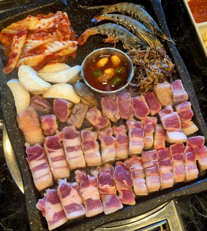 제주 그때그집 함덕해수욕장 흑돼지 가성비 맛집 내돈내산