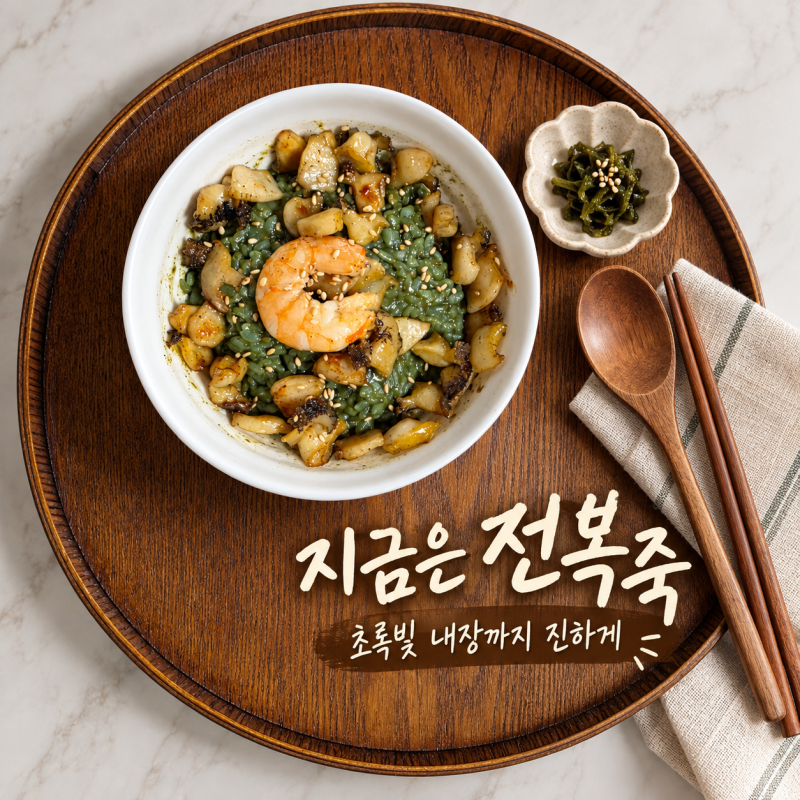 전복죽 끓이는 법, 초록빛이 나는 이유부터 감칠맛 살리는 육수 비법까지