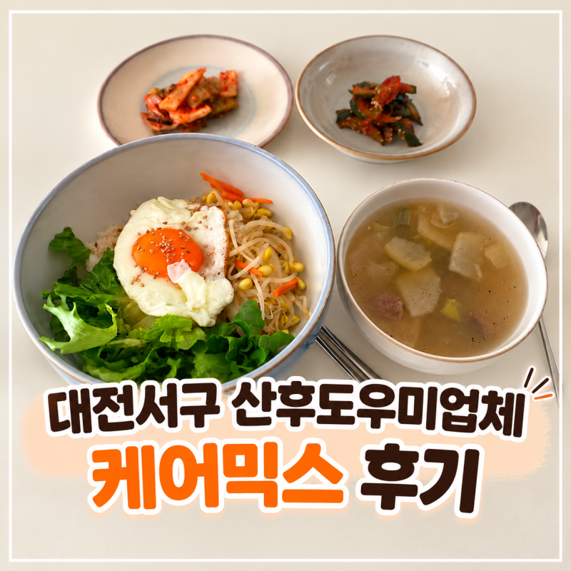 대전서구산후도우미업체 케어믹스 산후관리사 후기