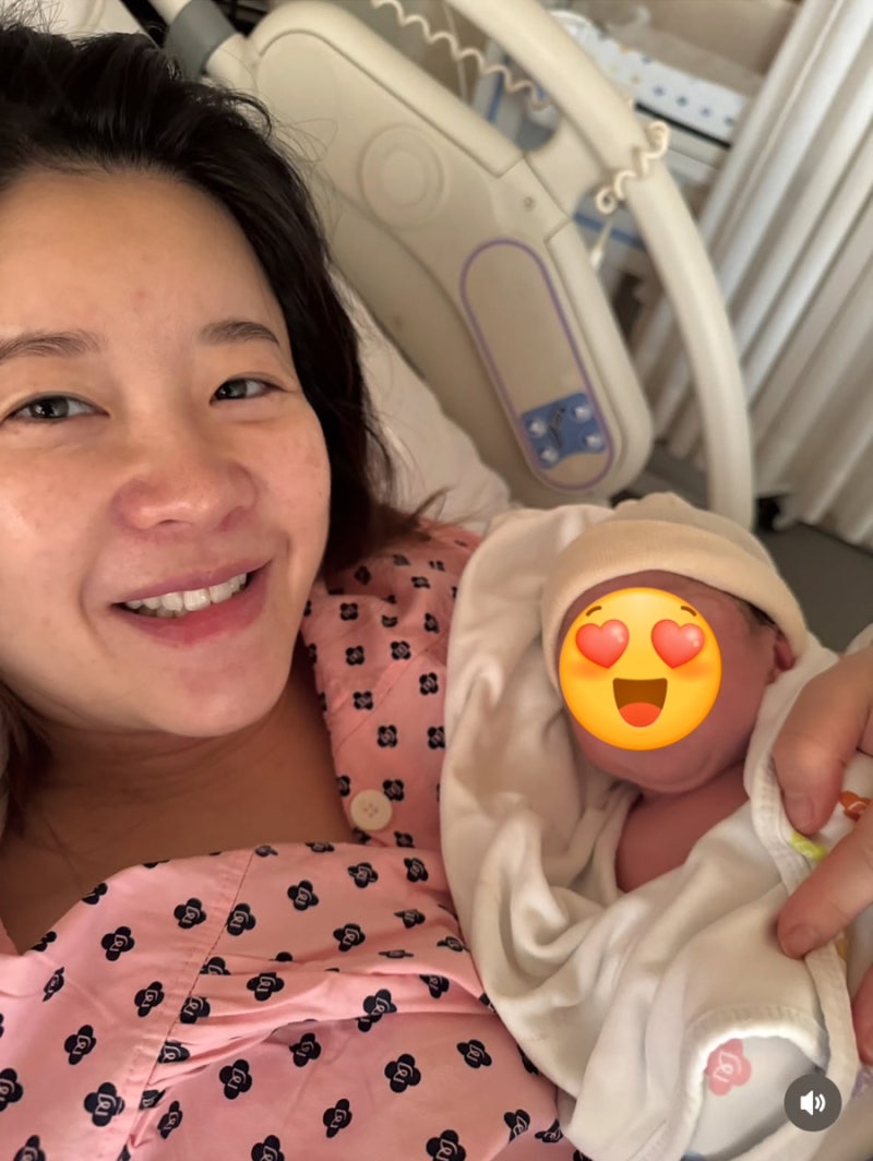 김승혜 출산, 김해준과 부모 됐다…자연분만으로 딸 품에 안아