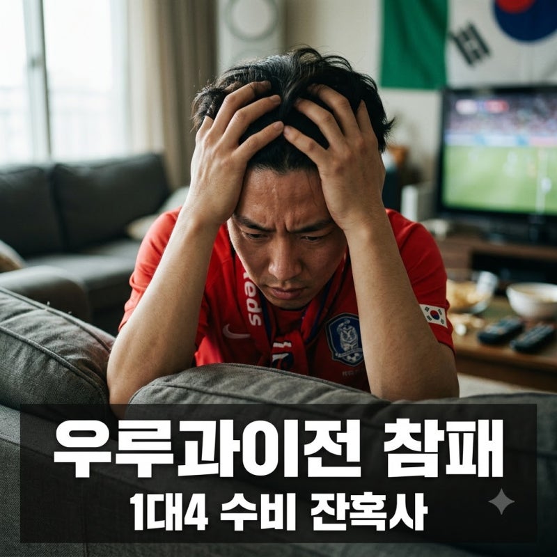 "이걸 왜 또 내줍니까" 2026년 09월 28일 대한민국 우루과이 참패 속 숨은 신호