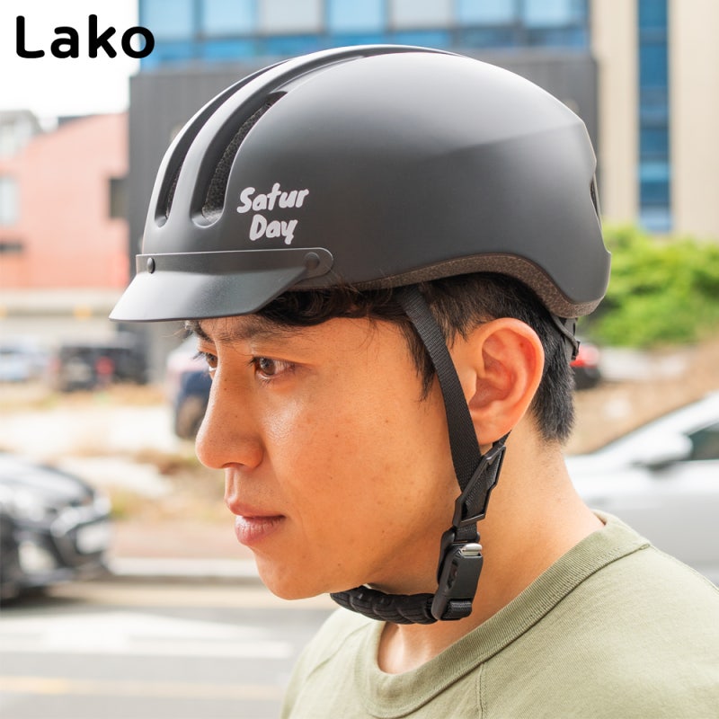 라코 세터데이 어반 전기자전거 헬멧 솔직 사용기
