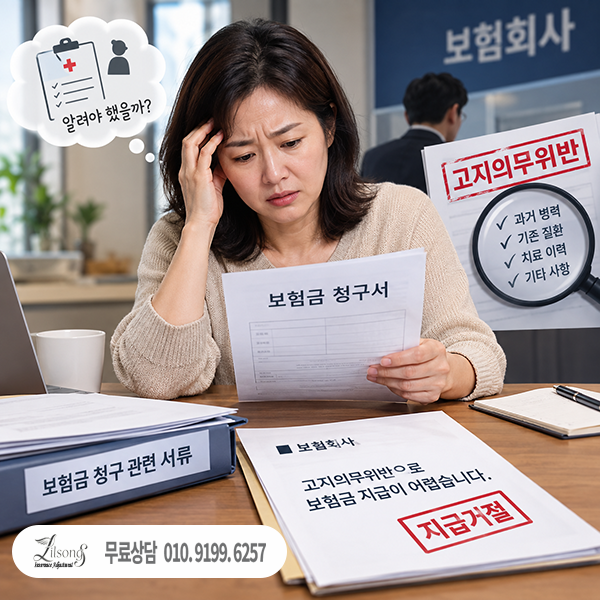 보험금 청구 시 고지의무 위반 분쟁 (추가검사 · 재검사)