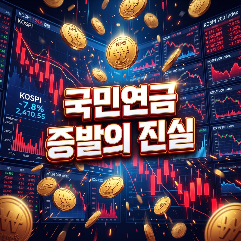 국민연금 손실 국내주식 한 달 새 124조 증발하며 흔들린 수익률