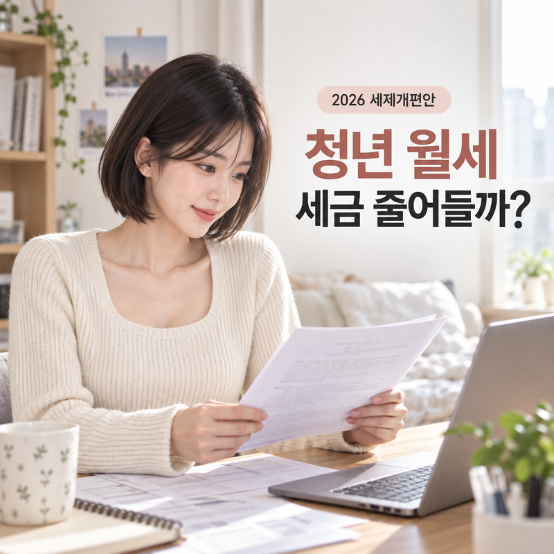 “청년 월세 세액공제 늘어난다고?” 최대 204만원 계산과 꼭 확인할 조건