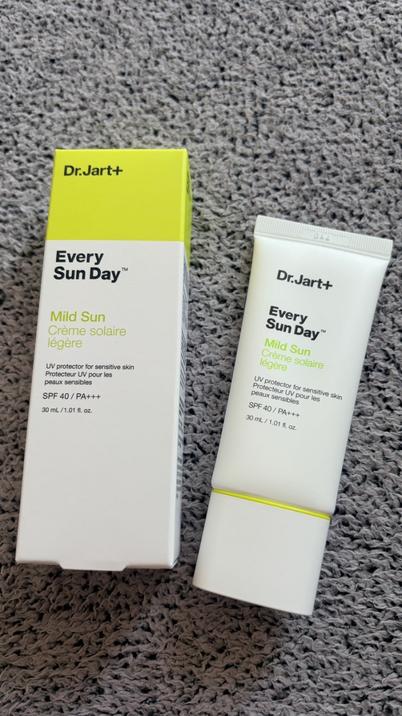 [리뷰] 닥터자르트 에브리 선 데이 마일드 선 SPF40/PA+++