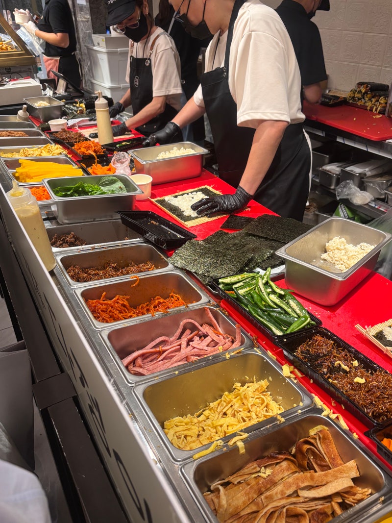 제주 3대 김밥 다정이네, 신세계 강남 팝업 운영정보 & 후기 (~10/8)