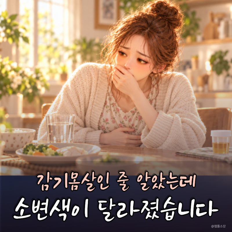 “감기몸살인 줄 알았는데 소변색이 짙어졌어요” A형간염을 확인할 3가지 변화