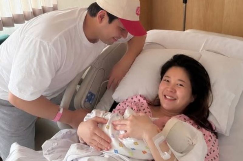 "오늘 오전 자연분만 성공!" 39세 김승혜♥김해준 부부, 감격의 득녀 소식 공개