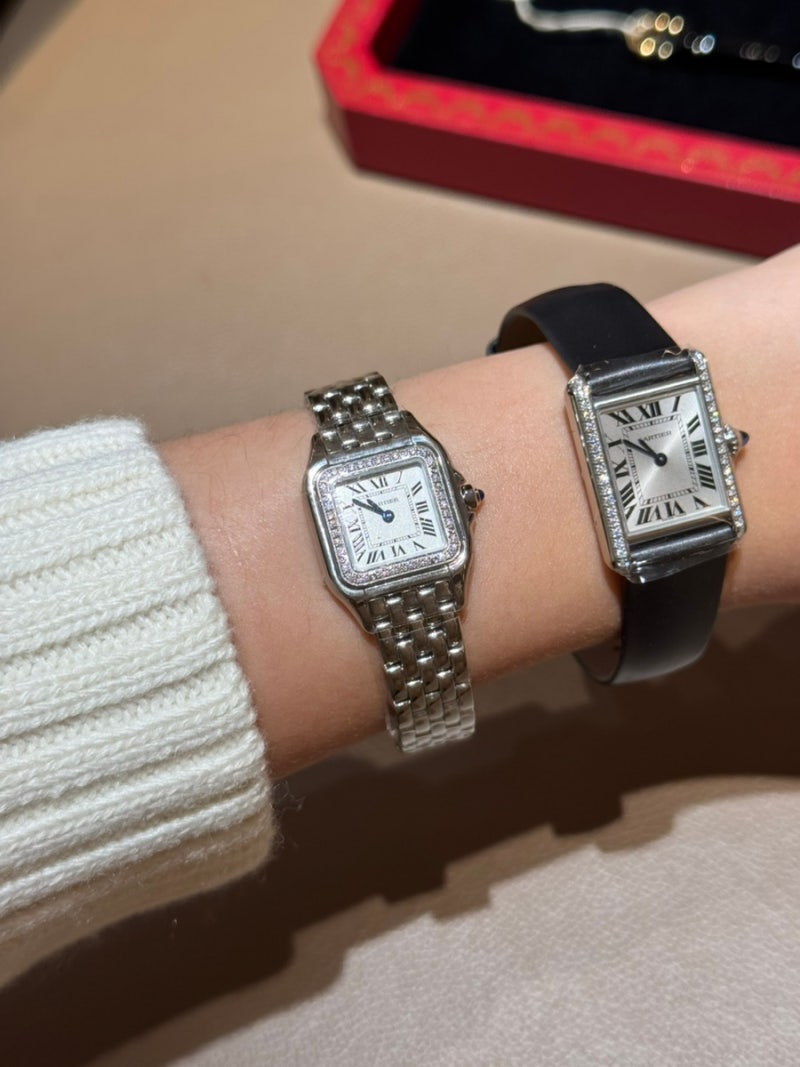 cartier 까르띠에 시계 구입 후기 - 팬더 스몰 스틸 / 팬더 스몰 다이아 / 팬더 스몰 콤비 / 베누....