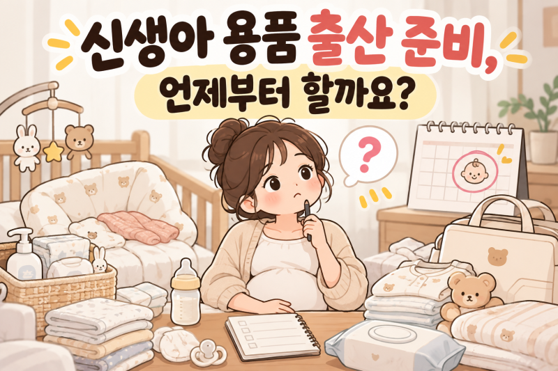 이것만 보면 출산 준비 끝! 가을·겨울 신생아 육아용품 체크리스트 & 필수 팁 5가지